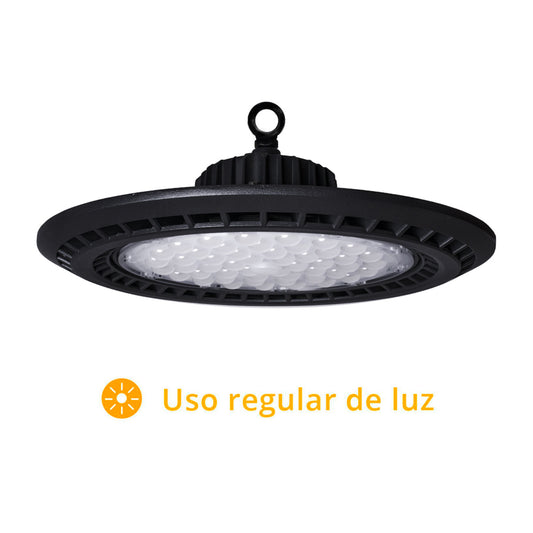 Campana LED SUPERVISION 39 cm 250W 25000lm 6400K Negro Techtouch - imagen 2 | Interlusa