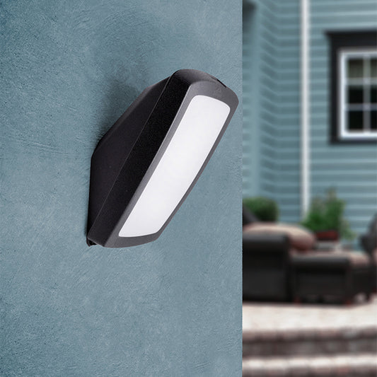 Aplique Exterior Estanco Germana 25 cm Negro Resina Fumagalli - imagen 2 | Interlusa · Ref. 2N1.000.000.AYP27