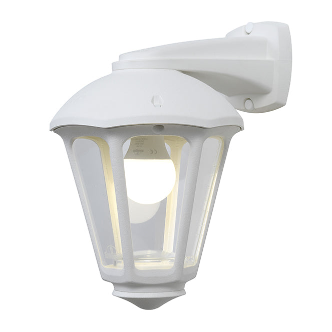 Aplique GIAMPY 1xE27 IP55 L.21xAn.27xAl.31,5cm resina blanca - Blanco | Interlusa · Ref. H21.240.000.WXE27