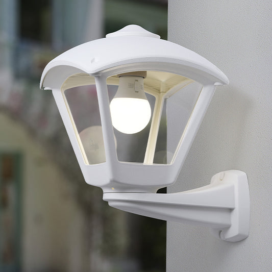 Aplique de Exterior DARIO 1xE27 IP55 Blanco Fumagalli - imagen 2 | Interlusa · Ref. T24.240.000.WXE27