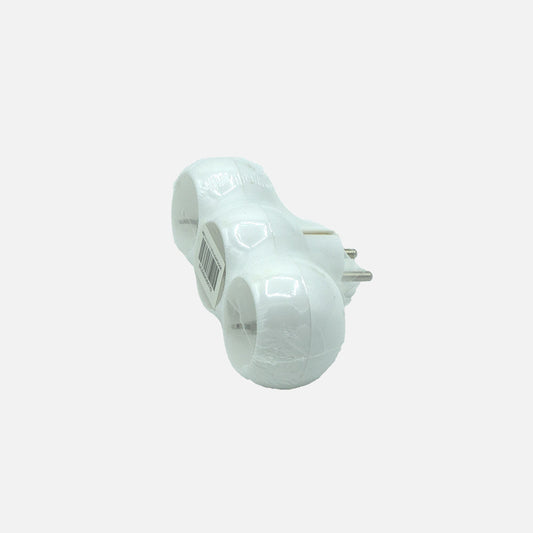 Ferretería y Material Eléctrico Adaptador Blanco – vista 2 · Ref. 260207101