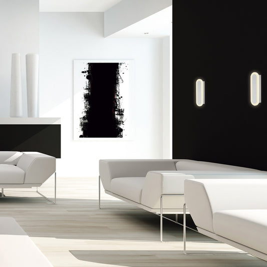 Aplique moderno Sultan BLANCO – vista 2 · Ref. 11326