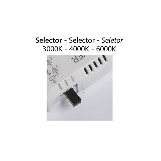 Plafón Moderno LED Indra 40 cm / Plata – vista 2 · Ref. 11668