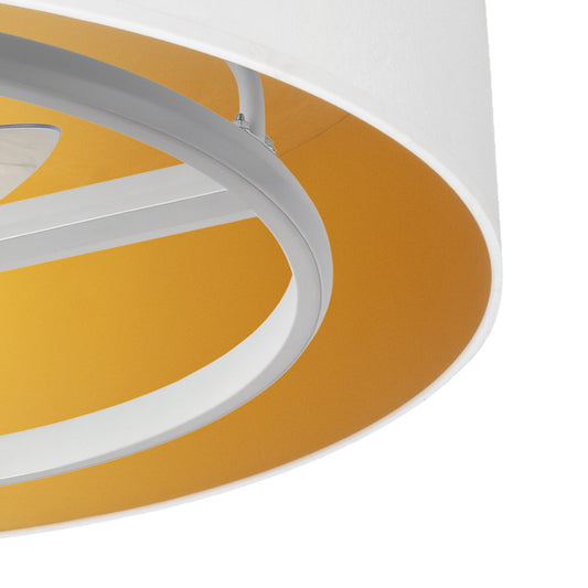 Ventilador de Techo Anuska Blanco / Oro – vista 2 · Ref. 188691701