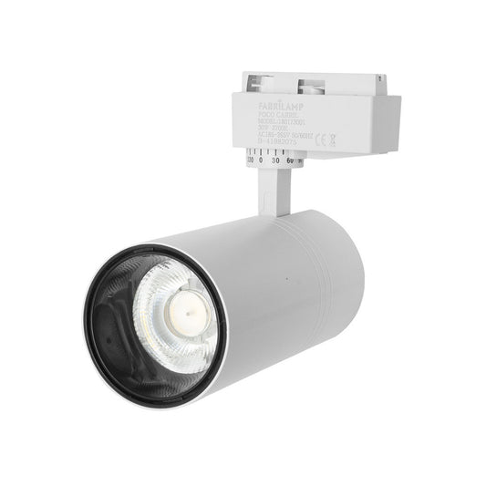 Foco y Carriles Anzo M / Blanco – vista 2 · Ref. 180182001