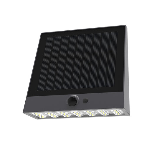 Aplique de Pared Solar LED Raksa 5.2W Negro IP54 CristalRecord - imagen 2 | CristalRecord