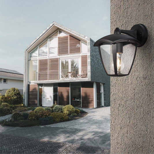 Aplique de Exterior Durham II E27 IP44 Negro CristalRecord - imagen 2 | CristalRecord