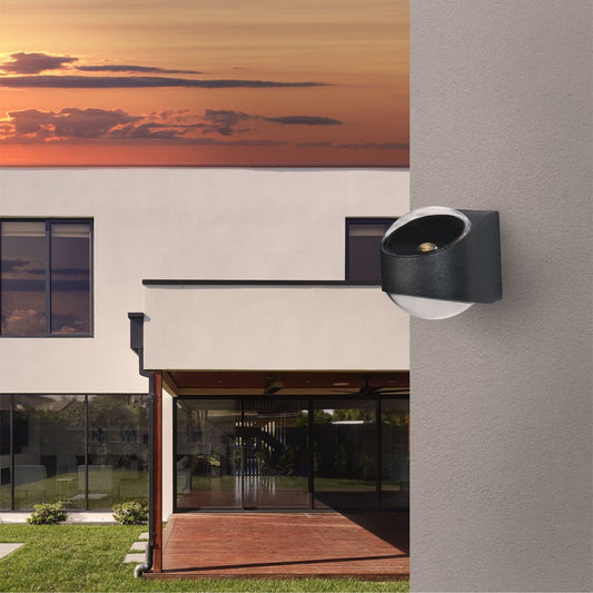 Aplique de Exterior Dunn 105 cm LED 12W 1100 lm 3000K IP54 Negro CristalRecord - imagen 2 | CristalRecord