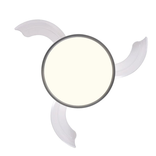 Ventilador Techo con Luz Areca 106 cm LED 45W 3500 lm CCT Níquel CristalRecord - imagen 2 | CristalRecord