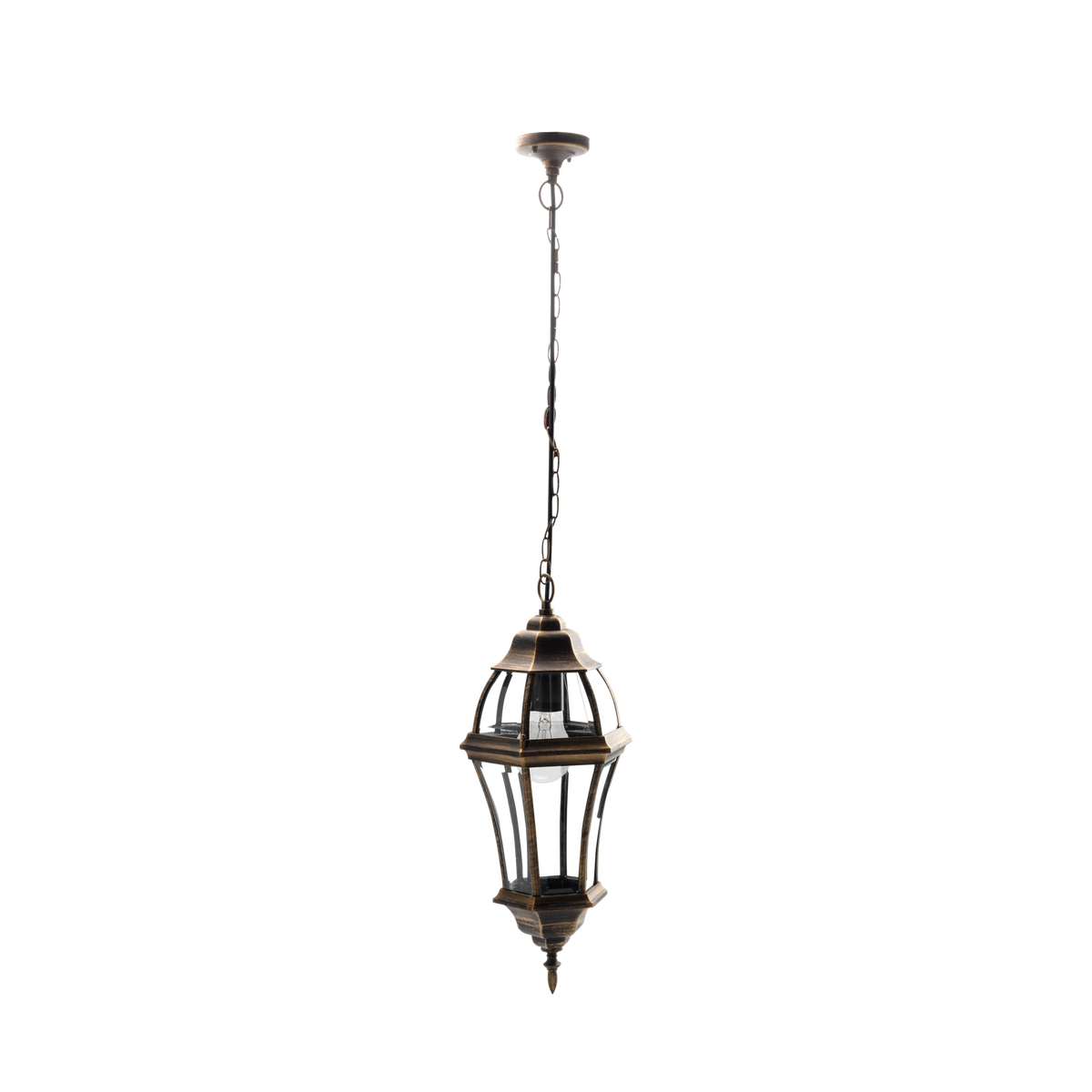 Colgante exterior Becrux Negro / Oro – vista principal · Ref. 149691016