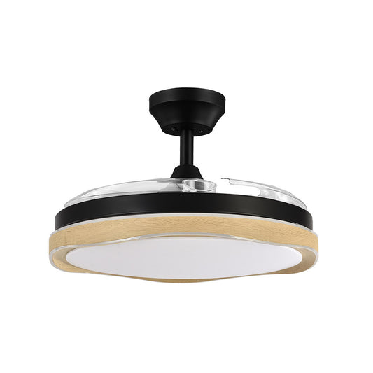 Ventilador de Techo Blondi Negro/Madera – vista 2 · Ref. 208791385