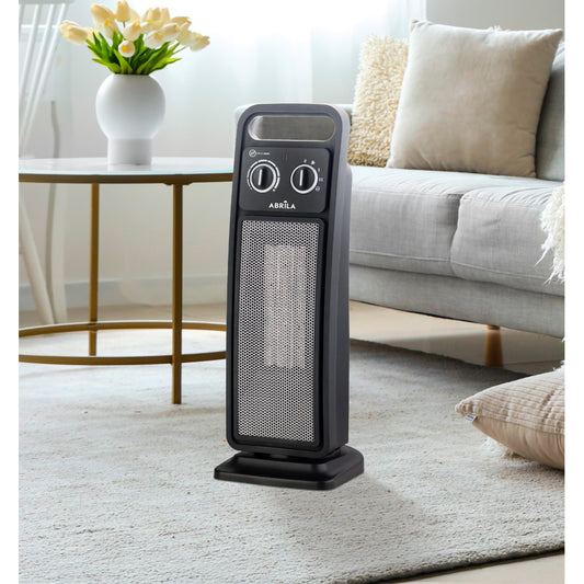 Termoventiladores Cerámicos Brasil Negro – vista 2 · Ref. 229222026