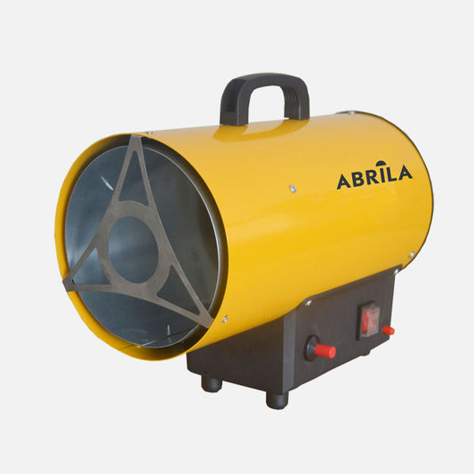 Cañón Calefactor de Gas Propano MICRA 15 kW Amarillo y Negro Fabrilamp - vista principal | Fabrilamp / Abrila · Ref. 282011550