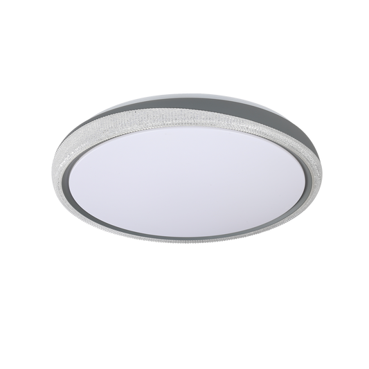 Plafón Moderno LED Charro 40 cm / Gris – vista principal · Ref. 244084028