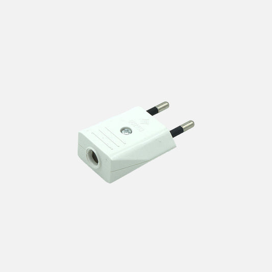 Ferretería y Material Eléctrico Clavija Blanco – vista 2 · Ref. 260005201
