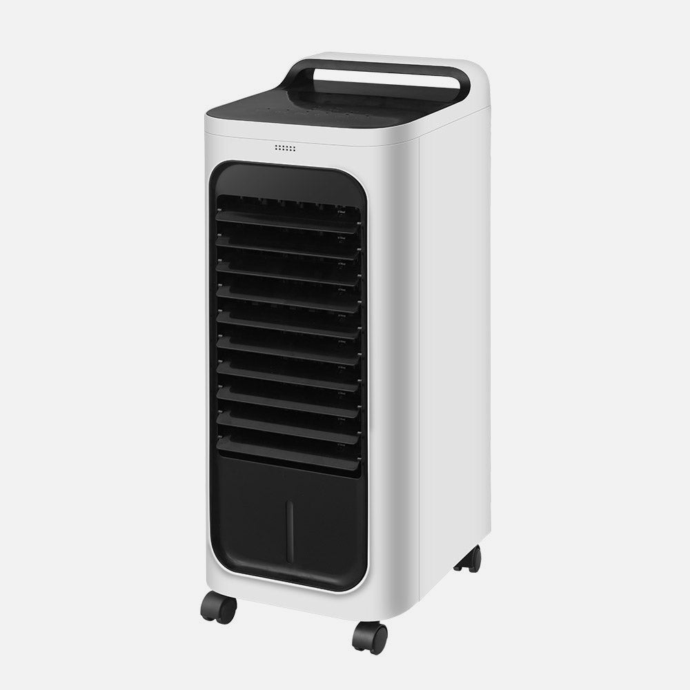 Climatizador Remolino fabricado en ABS color Blanco/Negro · Ref. 240341026