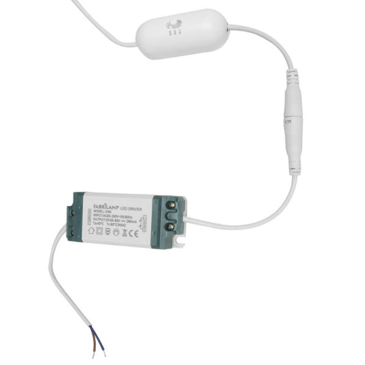 Downlight de Superficie LED Gabro 24 W 29 cm Níquel Fabrilamp - imagen 2 | Fabrilamp / Abrila