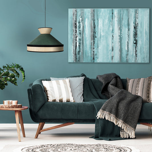Pantalla Textil Fabrizio Natural/Negro/Verde – vista 2 · Ref. 179995006
