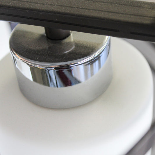 Lámpara de Techo Wengué Redonda 3 Luces E27 40W Moderna CristalRecord - imagen 2 | CristalRecord