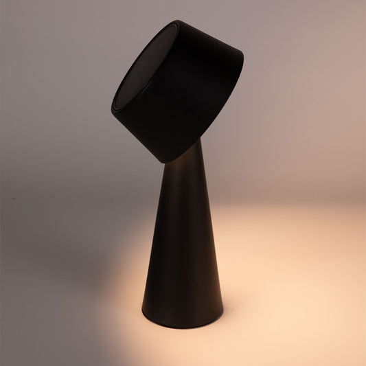 Lámpara de Mesa Allua 262 mm LED 3W 280 lm 2700K Negra CristalRecord - imagen 2 | CristalRecord