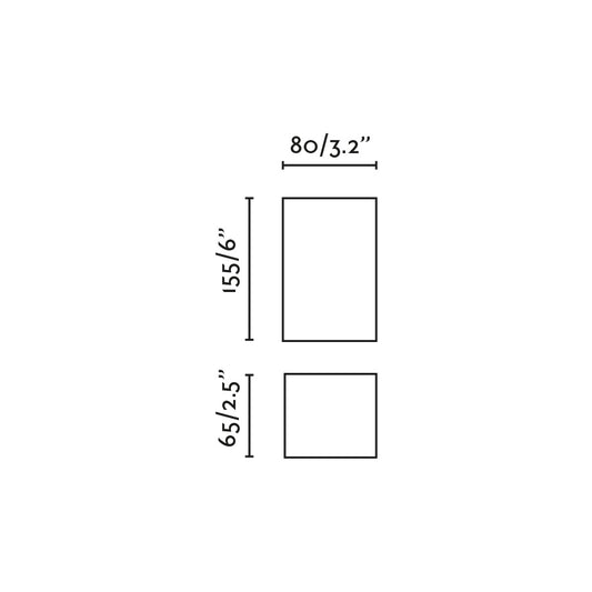 Aplique moderno 4053 Terracota – vista 2 · Ref. 40549