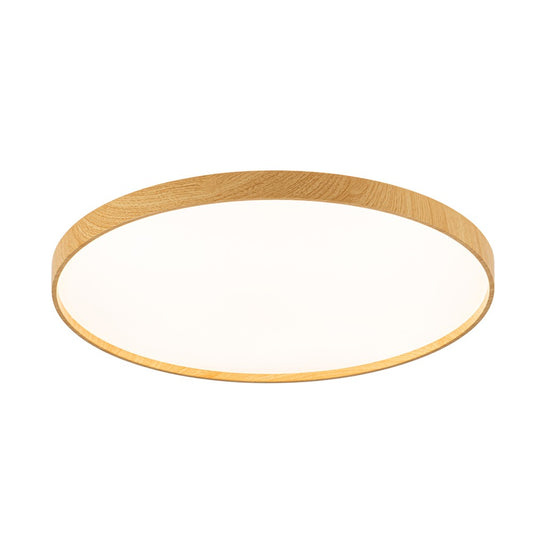 Plafón de Techo LED Panam 80W 3CCT Dimmable Blanco y Madera CristalRecord - imagen 2 | CristalRecord