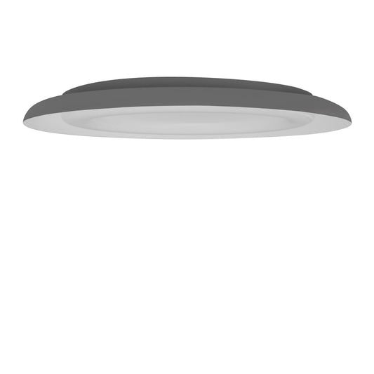 Plafón LED Jara 48W 70 cm 2650 lm 3000K Blanco y Gris CristalRecord - imagen 2 | CristalRecord