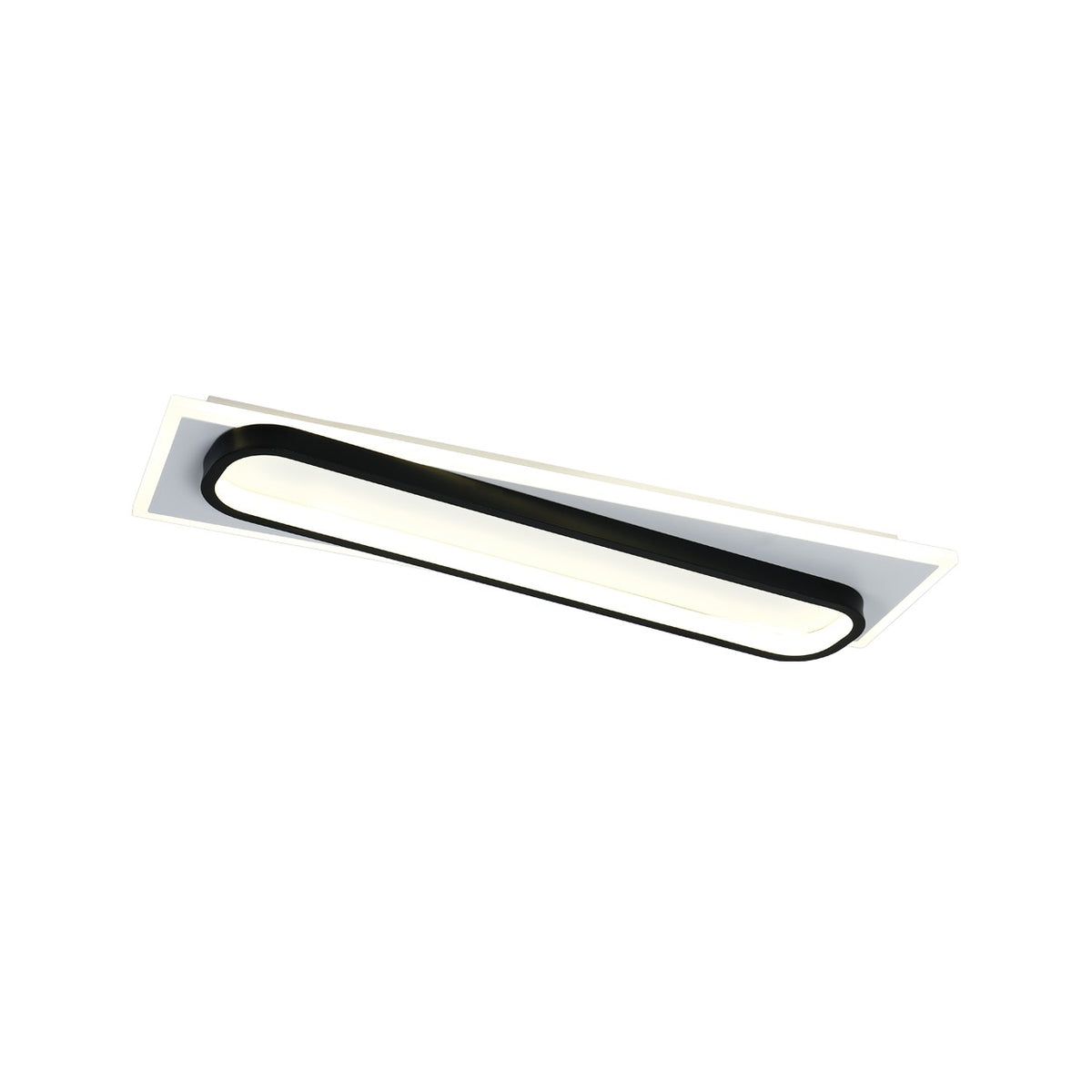 Plafón LED de Techo Mantis 60 cm Blanco y Negro Alemar - vista principal | AJP / Alemar