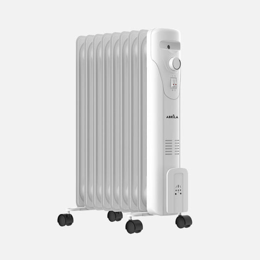 Radiador de Aceite Eléctrico Duncan 2000 W Blanco con Termostato Fabrilamp - vista principal | Fabrilamp / Abrila · Ref. 278632001