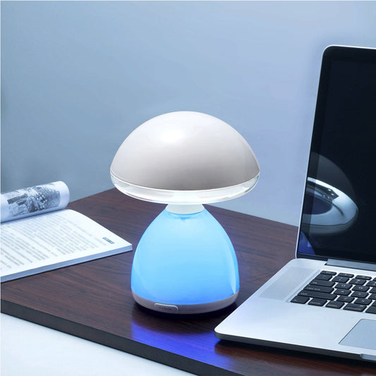 Lámpara de Sobremesa Mush RGB 20 cm LED 4,5W 4000K Táctil CristalRecord - imagen 2 | CristalRecord