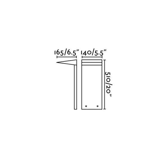 Sobremuro y Farola Exterior 7201 – vista 2 · Ref. 70785