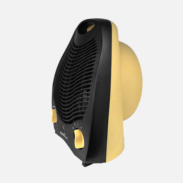 Termoventilador Eléctrico Portátil Lubian 2000 W Amarillo y Negro Fabrilamp - imagen 2 | Fabrilamp / Abrila