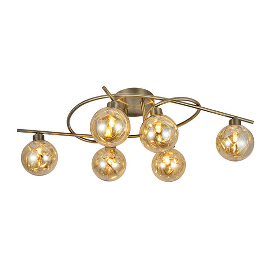 Plafón de Techo Varanasi 6 Luces G9 Fabrilamp - imagen 2 | Fabrilamp / Abrila · Ref. 154486014