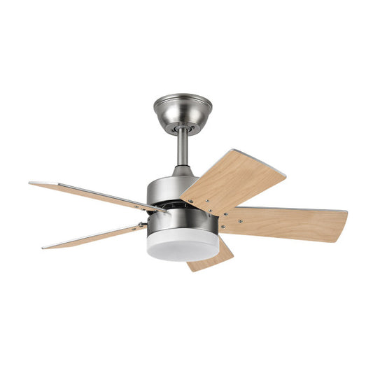 Ventilador de Techo Marta 76 cm con Luz LED Níquel Fabrilamp - imagen 2 | Fabrilamp / Abrila