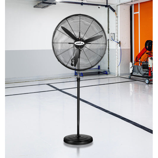 Ventilador de Pie Industrial Tormenta 280 W 81 cm Negro Fabrilamp - imagen 2 | Fabrilamp / Abrila