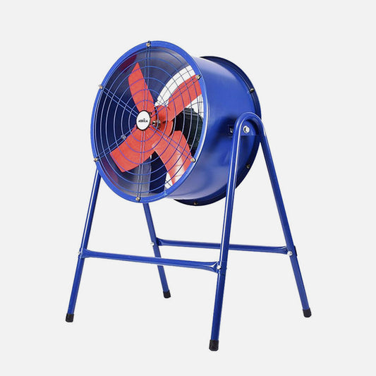 Ventilador Torrente fabricado en Metal color Azul/Rojo