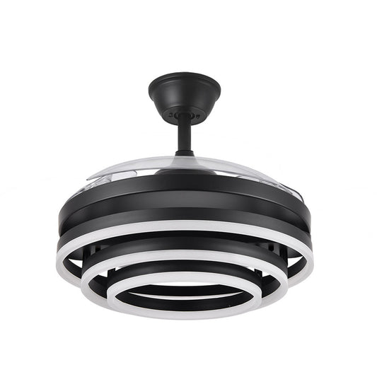 Ventilador de Techo Kai Negro – vista 2 · Ref. 183193409