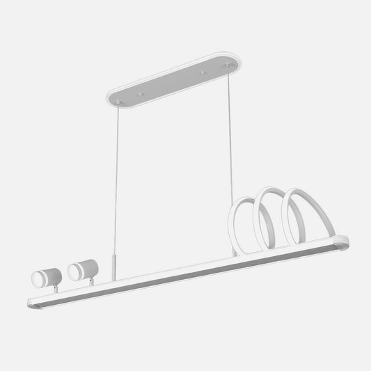 Lámpara Moderna World Blanco – en ambiente · Ref. 249792001