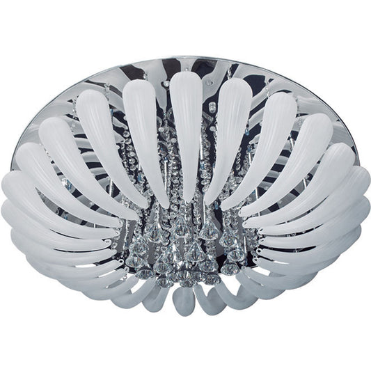 Plafón NICE 80 cm G4 12V LED Integrado 20W Cromo Lumit - vista principal | Interlusa