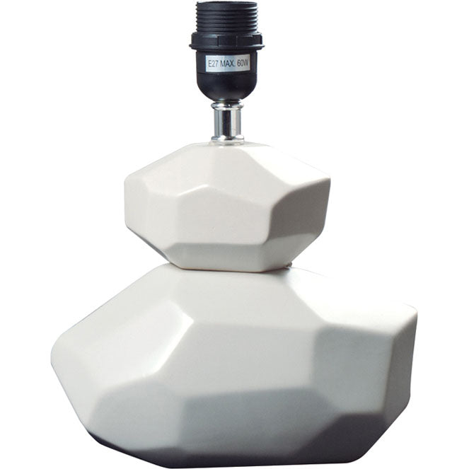 Base para Lámpara de Sobremesa Monte Gordo 30 cm Gris LUMIT Interlusa - vista principal | Interlusa
