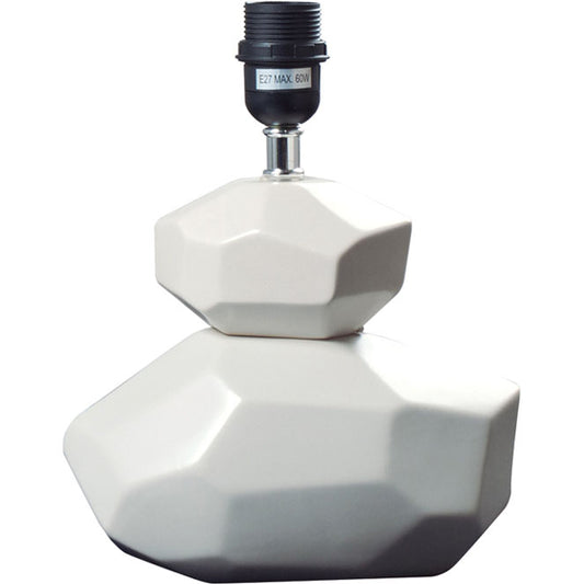 Base para Lámpara de Sobremesa Monte Gordo 30 cm Gris LUMIT Interlusa - vista principal | Interlusa