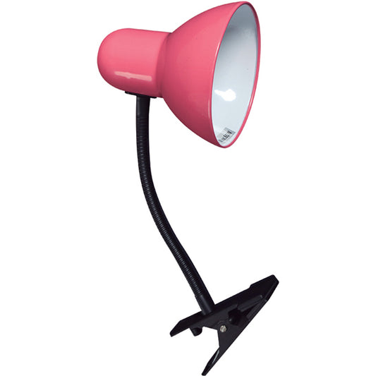 Lámpara de Sobremesa CLIP 27 cm E27 Max. 60W Rosa Lumit - vista principal | Interlusa