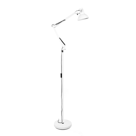 Lámpara de Pie ARQUITECT Articulada 164 cm E27 60W Blanco Lumit - vista principal | Interlusa