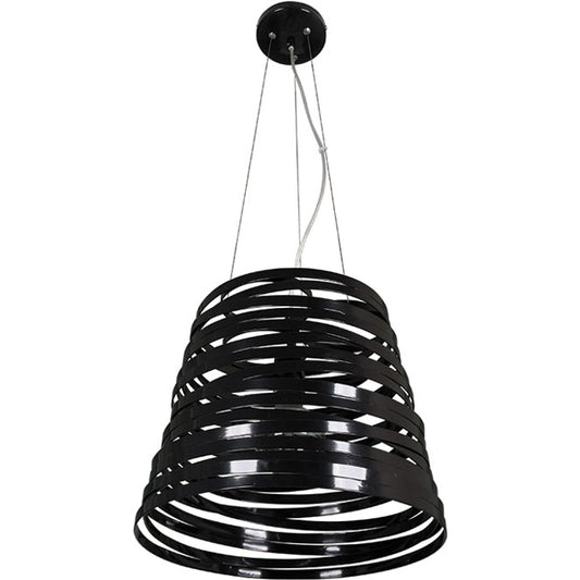 Lámpara Colgante ELSA 40 cm Altura Regulable Negro Interlusa - vista principal | Interlusa