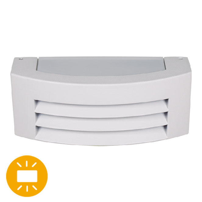 Aplique Exterior MISSISSIPI 29 cm IP44 Blanco Lumit - vista principal | Interlusa