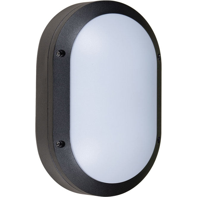 Aplique Exterior Estanco Amazonas 28 cm Negro Aluminio Lumit - vista principal | Interlusa