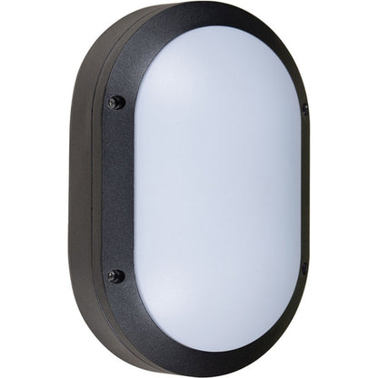 Aplique Exterior Estanco Amazonas 28 cm Negro Aluminio Lumit - vista principal | Interlusa