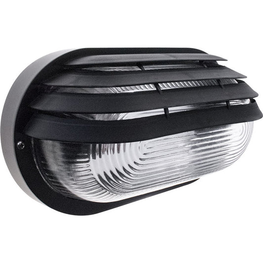 Aplique de Exterior CAIMA IP44 E27 Negro 20 cm Lumit - vista principal | Interlusa