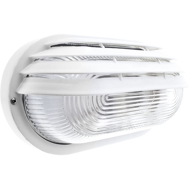 Aplique de Exterior CAIMA Grande 27 cm Blanco IP44 Lumit - vista principal | Interlusa