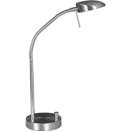 Lámpara de Sobremesa Moderna STUDIO 45 cm G9 33W Níquel Lumit - vista principal | Interlusa